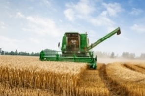 A small image of a farm combine